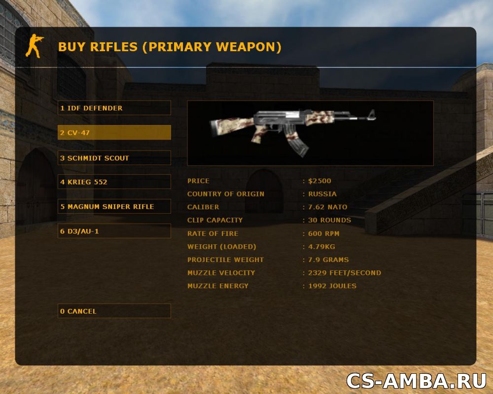 Default AK-47 Desert Camo