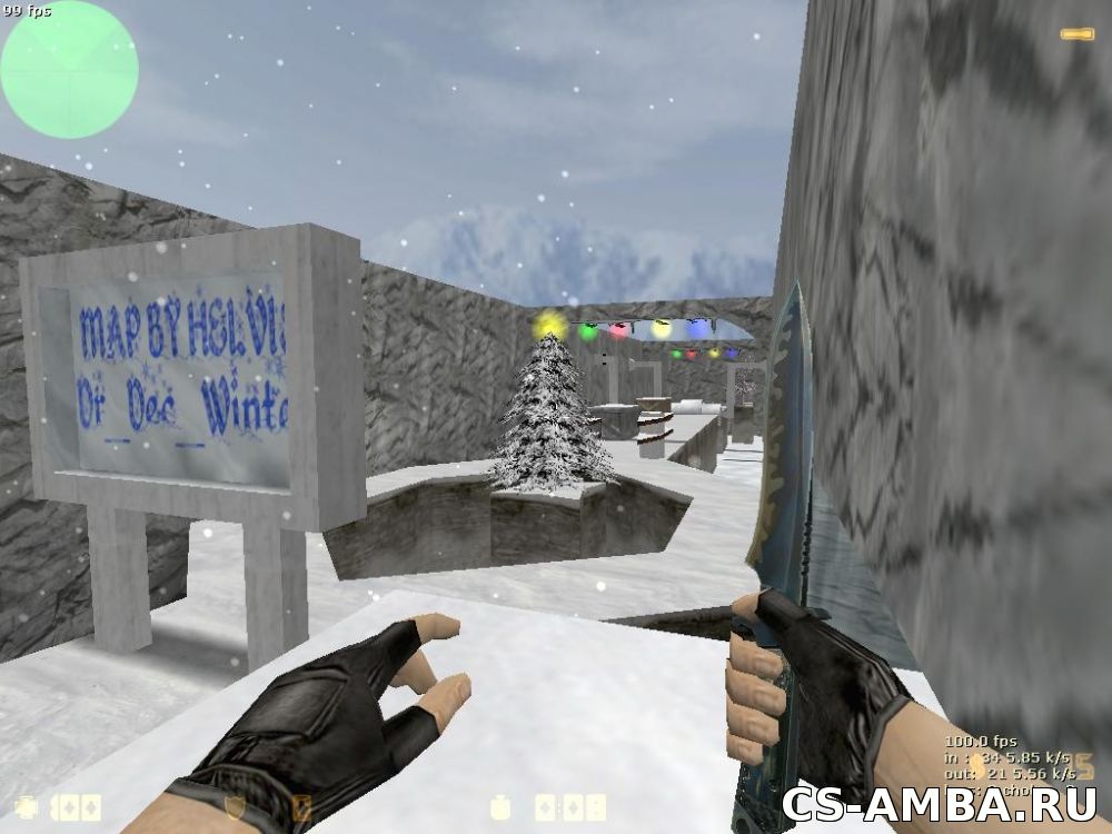 Карта DeathRun_Dec_Winter2
