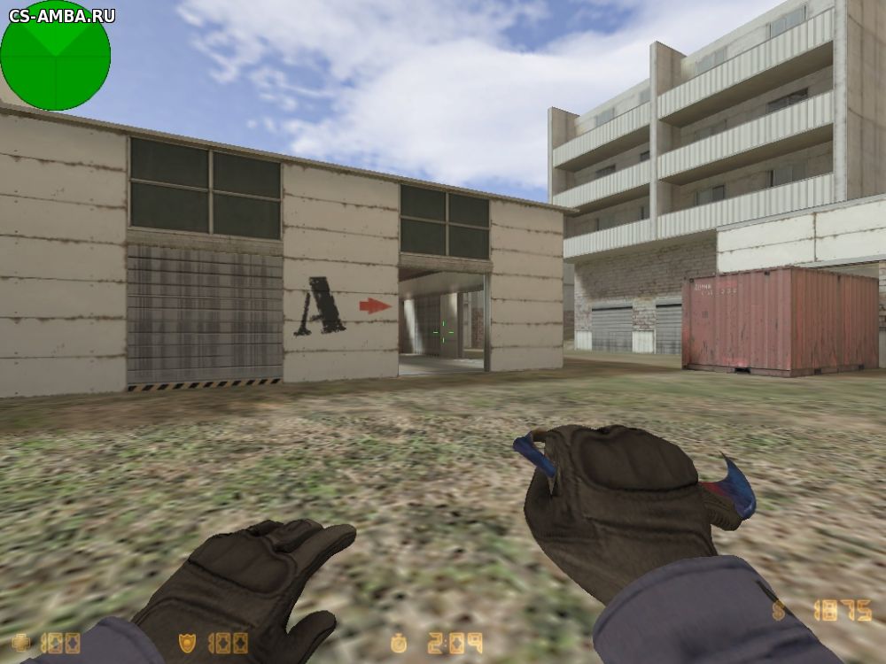 Модель karambit marble fade для cs 1.6