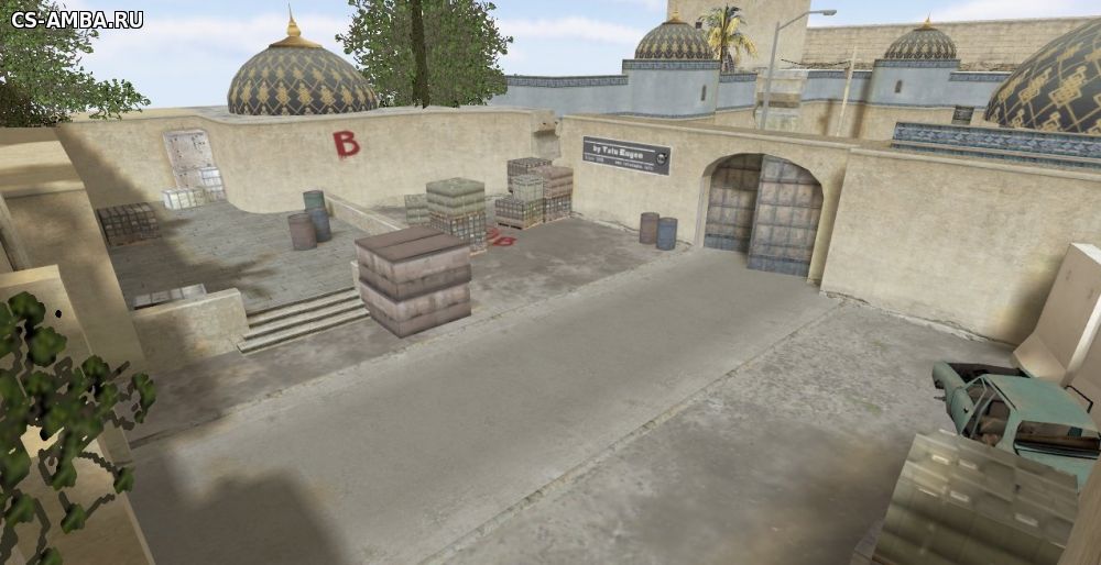 Карта De_Dust2 из CS:GO для CS 1.6