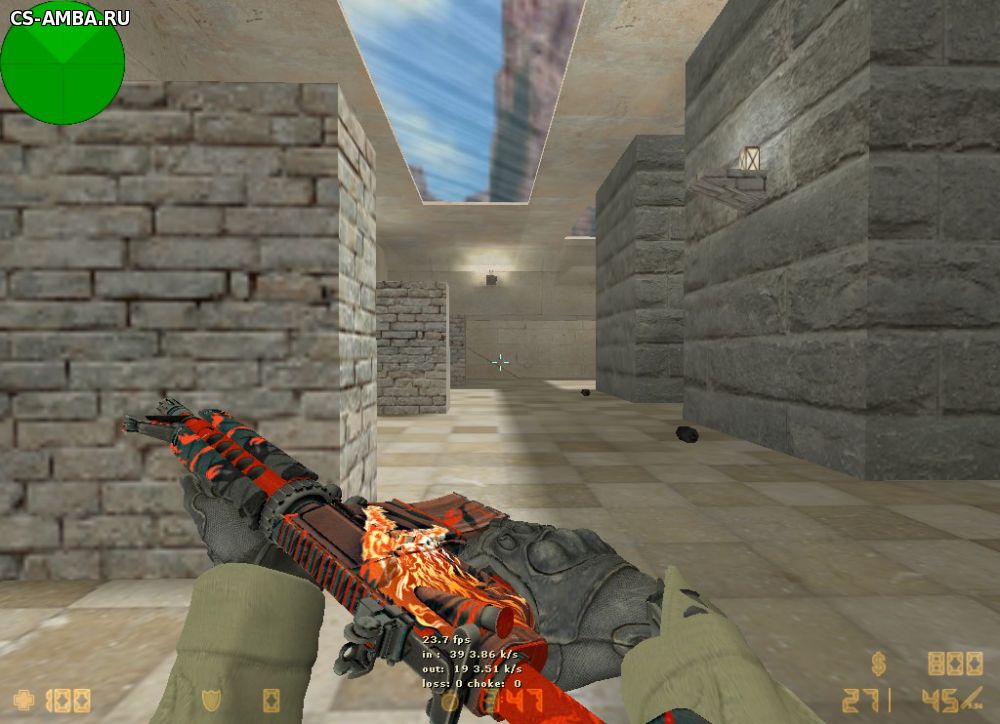 Модель m4a4 Howl (HD) для CS 1.6