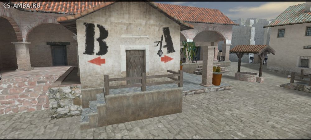 De_inferno из cs:go для Cs 1.6