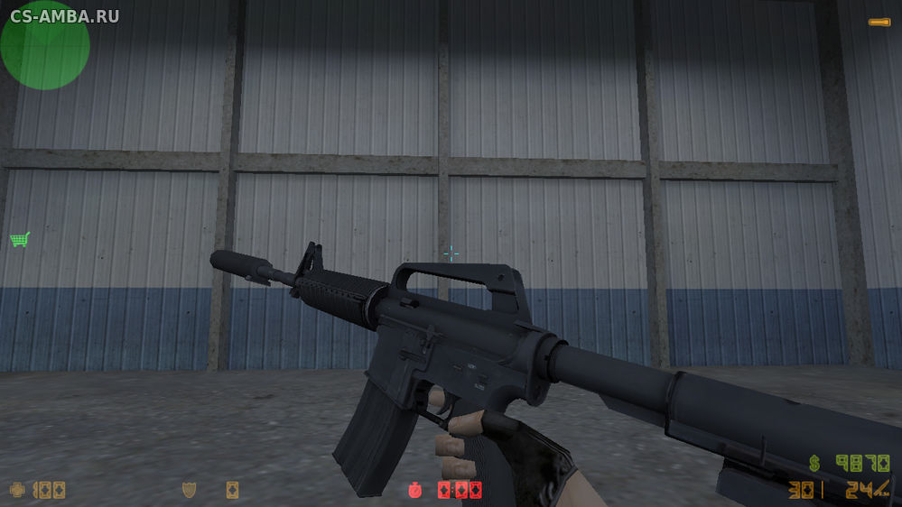 Стандартная M4A1 из CS:GO в HD качестве!