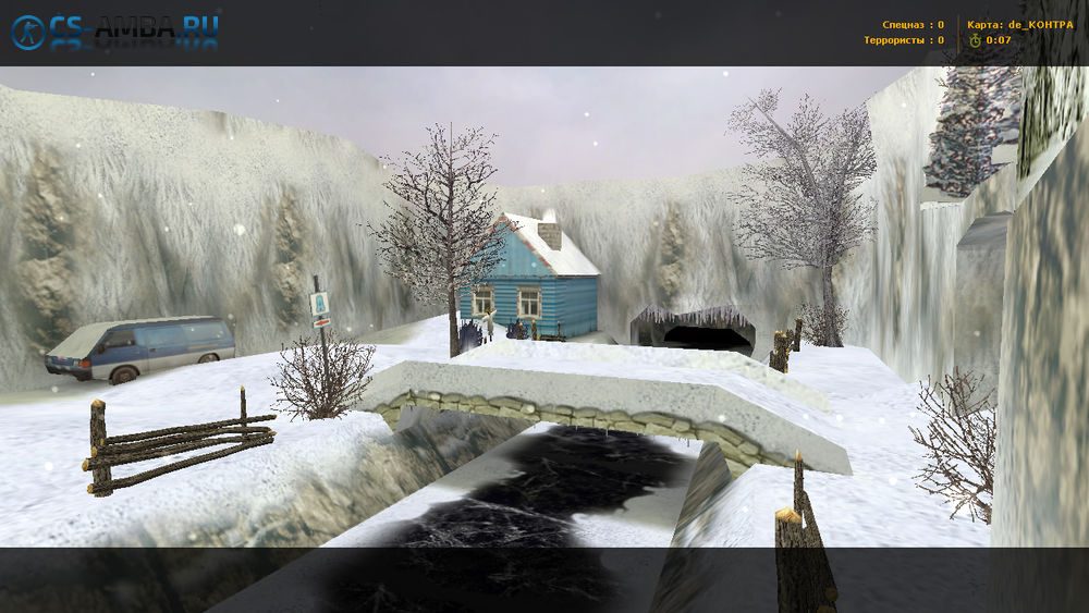 Зимняя Карта [DE_KOHTPA] для CS 1.6