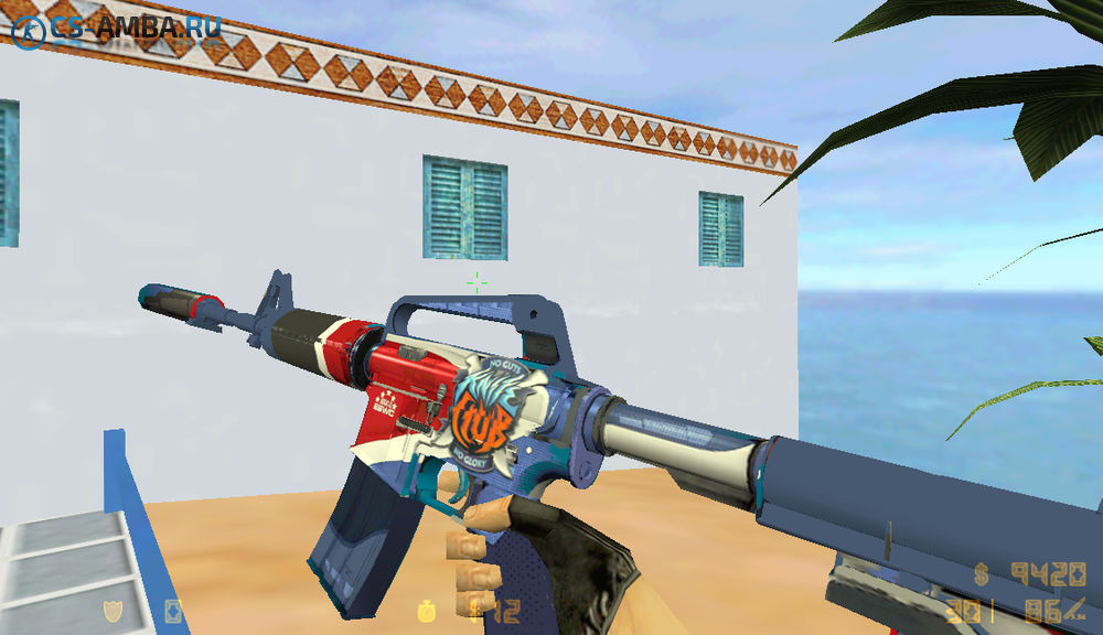 Модель оружия M4a1-S | ESWC для CS 1.6