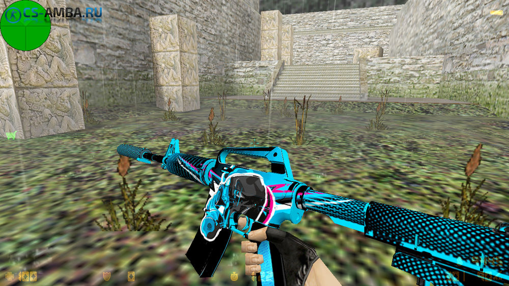 Винтовка M4A1 - Vandal [HD] для CS 1.6