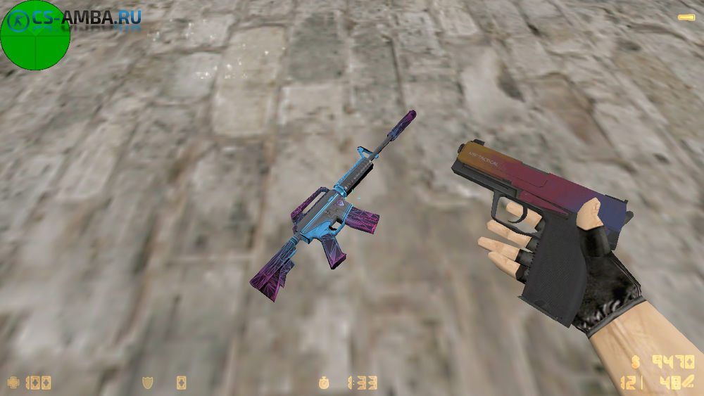 M4A1 - DECIMATOR [HD] FOR CS 1.6