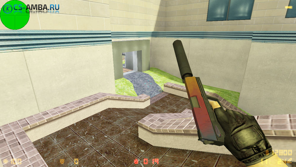 Модель HD: USP «Fade — Градиент» для Cs 1.6