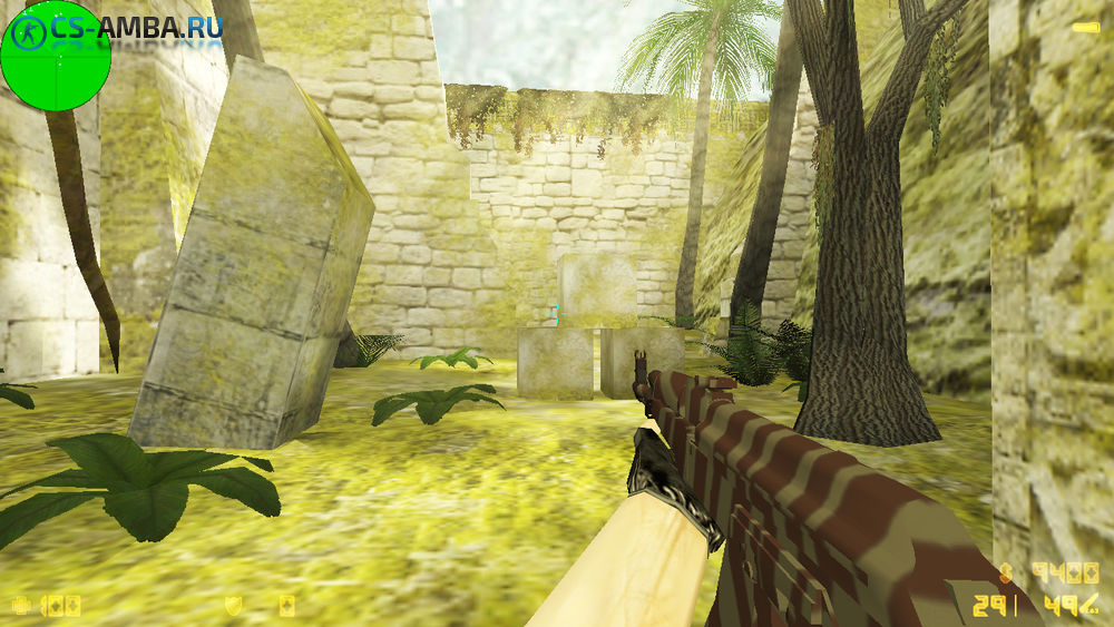 Модель HD: AK 47 «Predator — Хищник» для Cs 1.6
