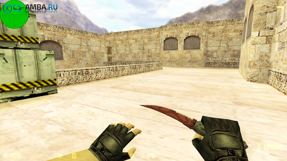 Модель ножа: «Flip Knife — Slaughter» HD для Cs 1.6