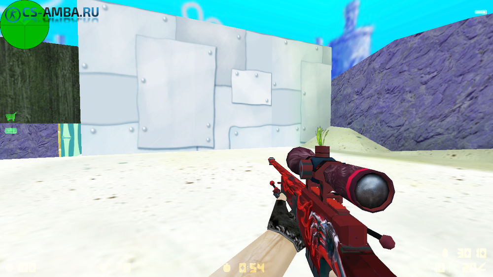 Модель HD «AWP — Touch Of Hell v2» для CS 1.6