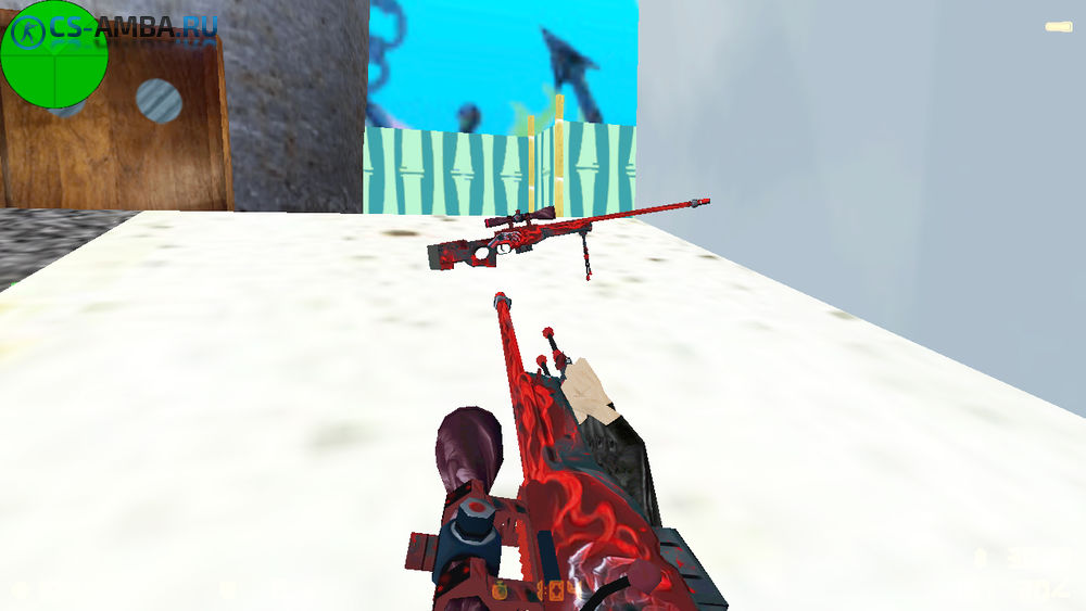 Модель HD «AWP — Touch Of Hell v2» для CS 1.6