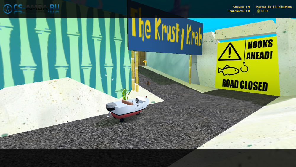 Карта «De_Bikinibottom» для Cs 1.6
