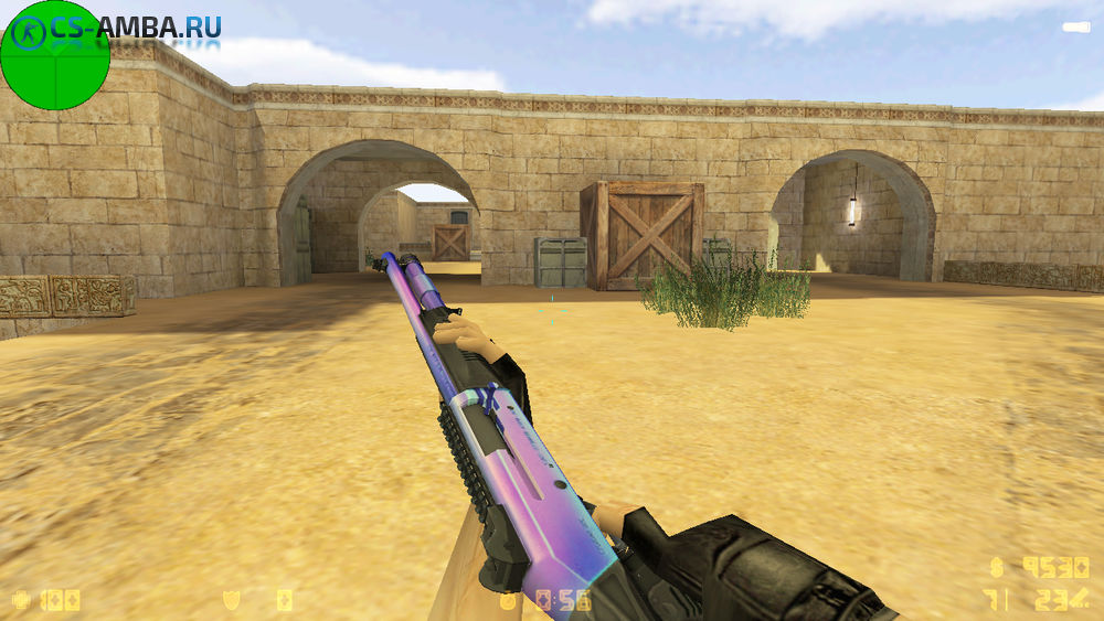 HD Дробовик XM1014 - Burnished для Кс 1.6