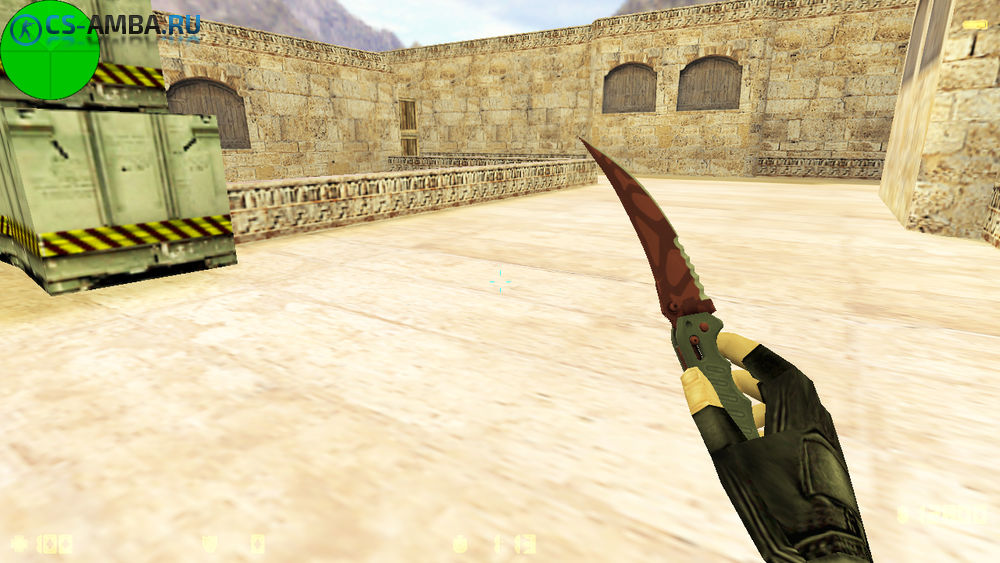 Модель ножа: «Flip Knife — Slaughter» HD для Cs 1.6