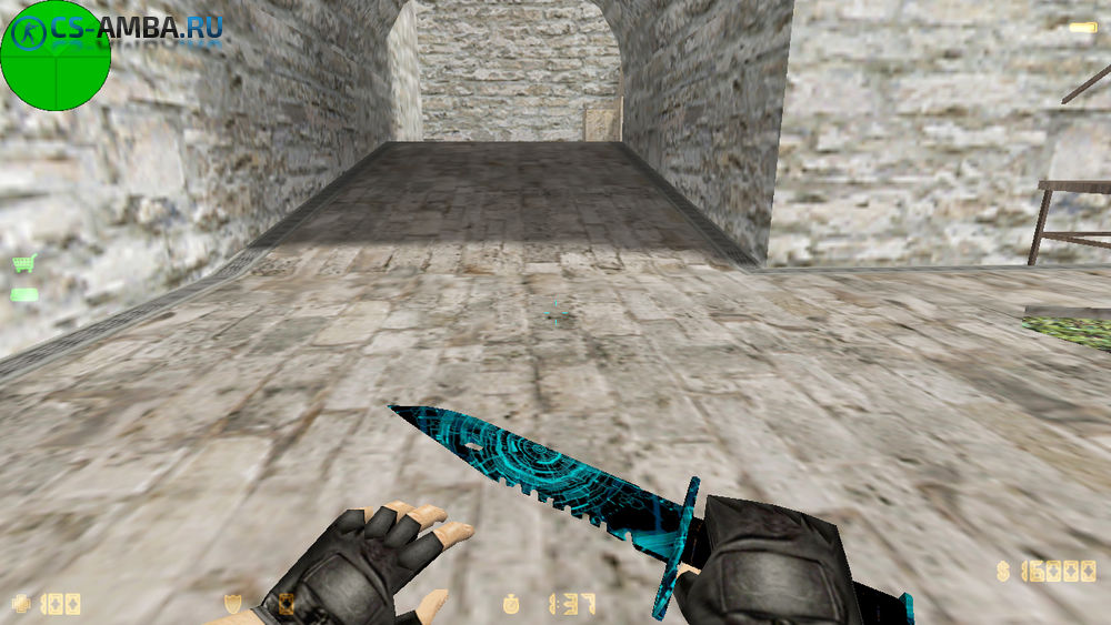 Крутая модель ножа M9 Bayonet - Oskolok для CS 1.6