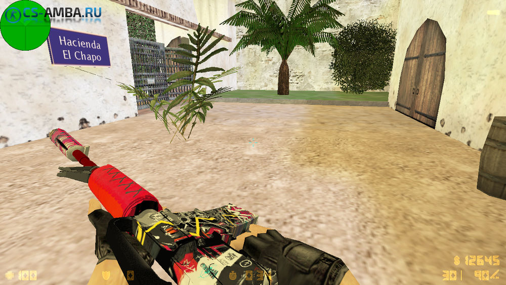 Модель HD M4A1-S «Wild Style — Дикий Стиль» для Cs 1.6