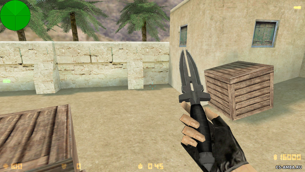Модель ножа: Epic Dagger с анимацией осмотра для CS 1.6