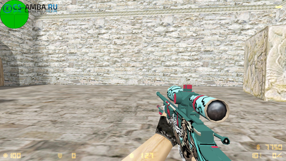 Модель оружия: AWP - Monkey King (HD) для CS 1.6