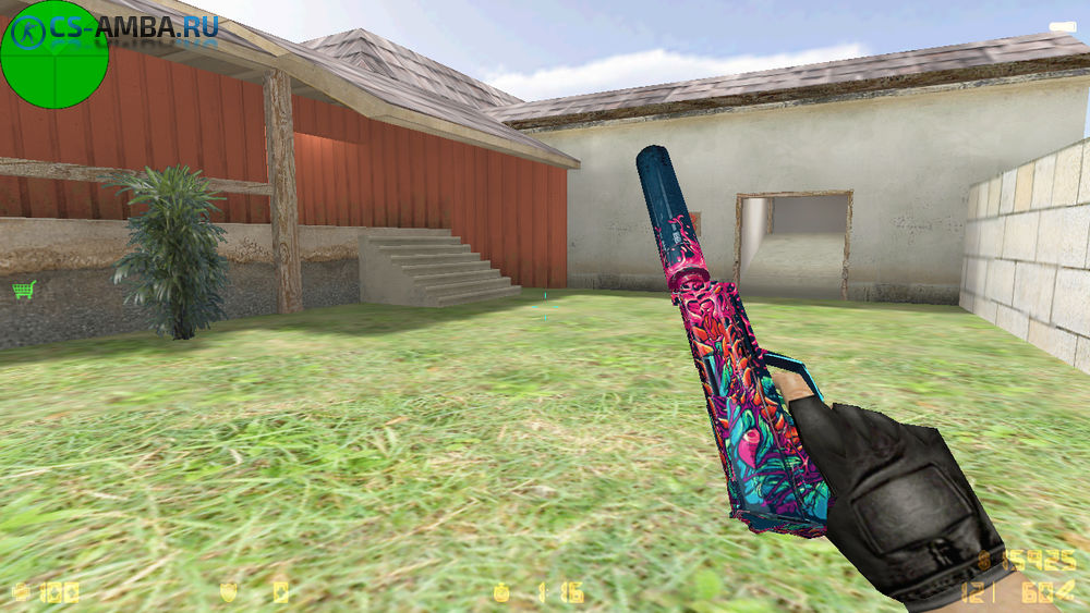 HD модель USP-S | Hyper Beast из мастерской CS:GO для CS 1.6