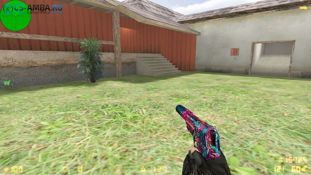 HD модель USP-S | Hyper Beast из мастерской CS:GO для CS 1.6