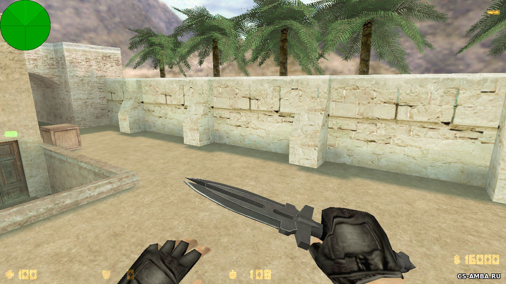 Модель ножа: Epic Dagger с анимацией осмотра для CS 1.6