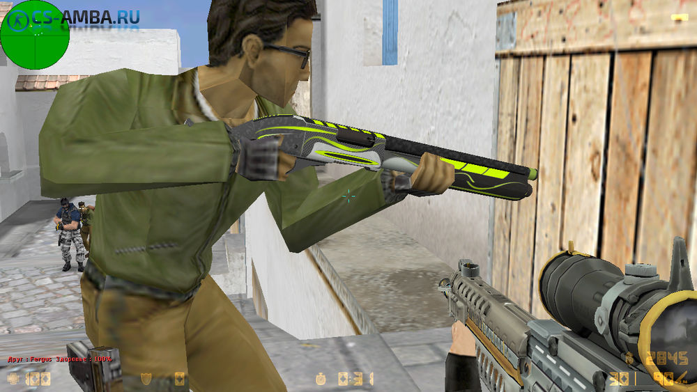 Модель HD «Sawed-Off | В центре внимания» для CS 1.6