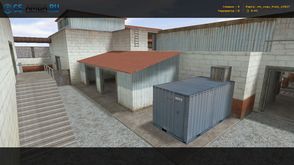 Карта «ZM_CsGo_Train_v2017» для серверов Cs 1.6