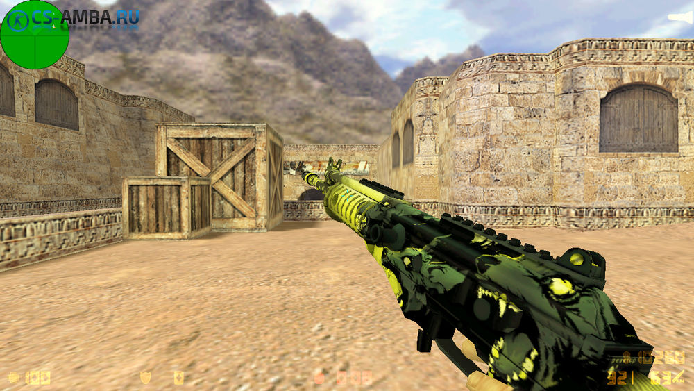 Модель HD Galil AR «Cerberus - Цербер» для CS 1.6