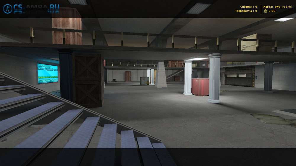 Карта «Awp_Rooms» для CS 1.6