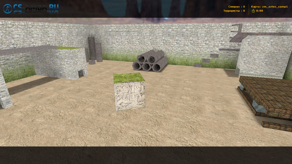 Карта «zm_aztec_camp1» для Counter-Strike 1.6