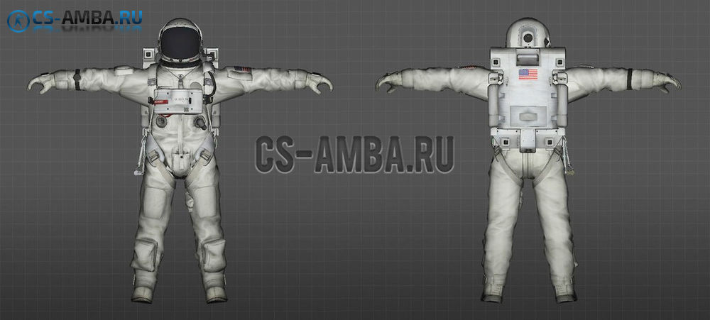 Модель игрока «Космонавт США» для CS 1.6