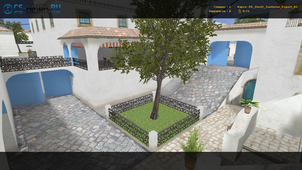 Карта DE_Dust2 «Santorini» Export_B1 для CS 1.6