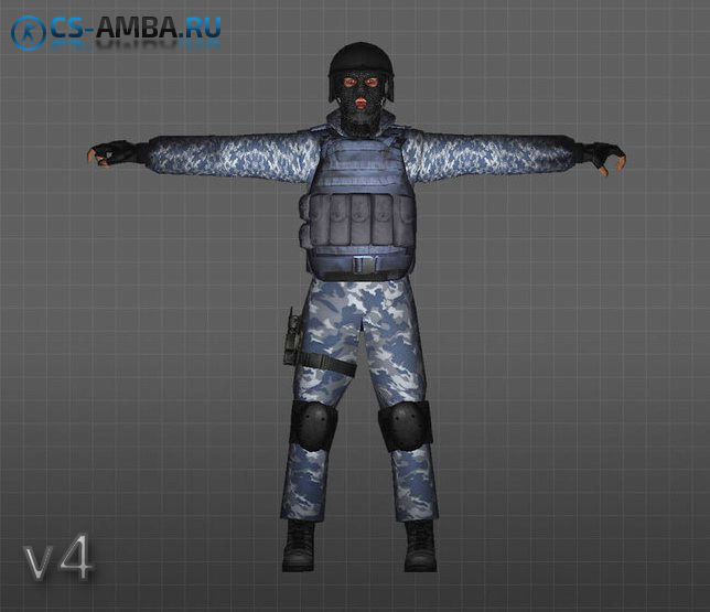 Модели игроков «Отряд ОМОНа» для CS 1.6