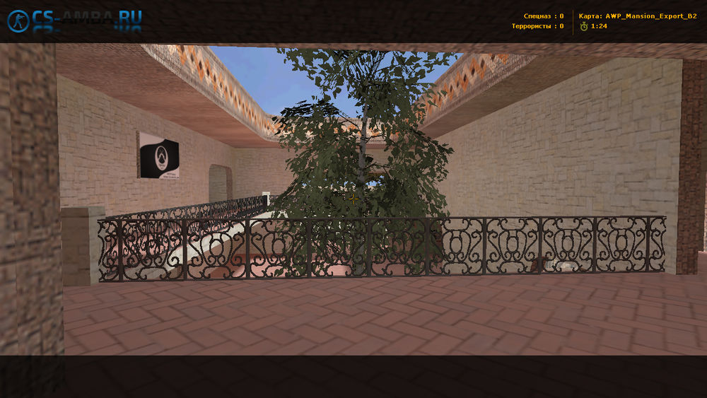 Карта «AWP_Mansion_Export_B2» для CS 1.6