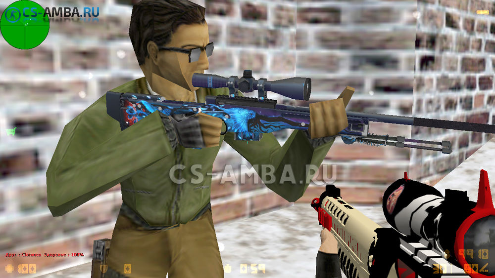 Модель HD AWP «Смертоносные птицы» для CS 1.6