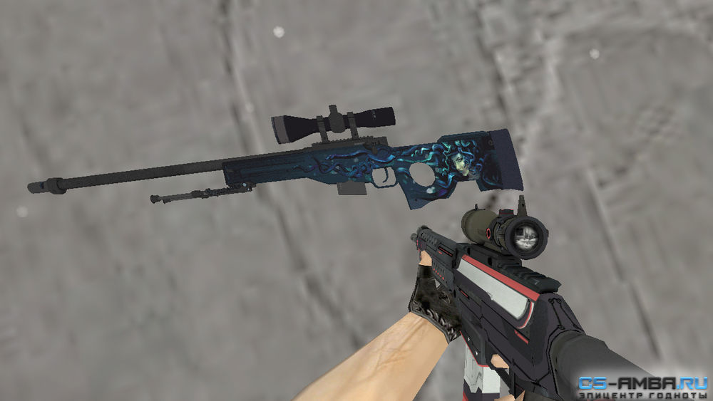 Стандартная HD модель AWP «Medusa» для CS 1.6