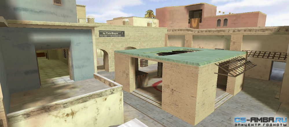 Карта «De_Mirage» из CS:GO для CS 1.6