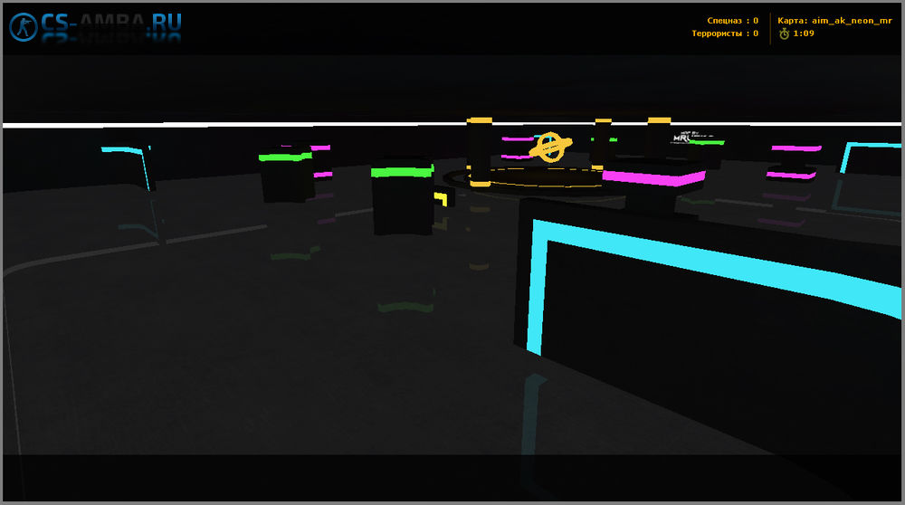 Карта «aim_ak_neon_mr» для CS 1.6