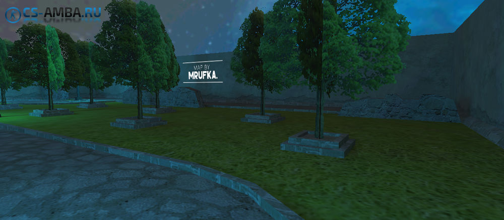Карта «aim_ak_nightpark_mr» для CS 1.6