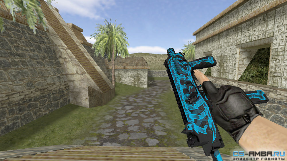 Модель HD «MP9 | X-Ray» с осмотром для CS 1.6