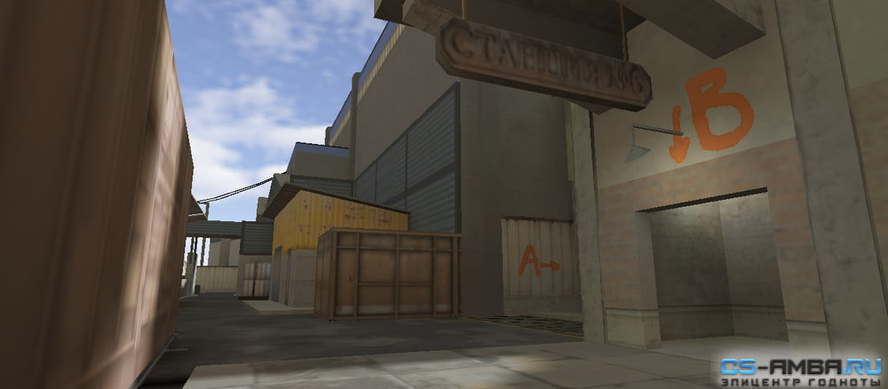 Карта из CS:GO «css_train_go» для CS 1.6