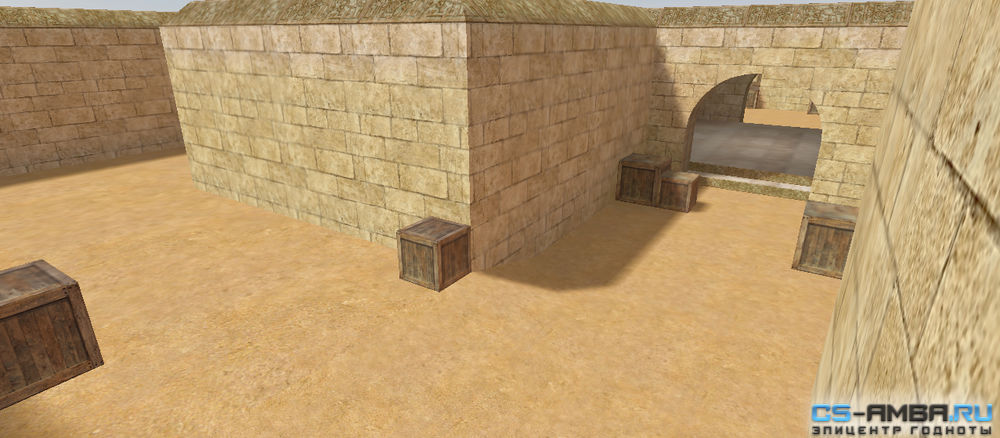 Карта «dm_sand_2x2» для игры CS 1.6