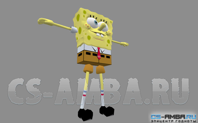 Модель «Sponge Bob — Square Pants» для CS 1.6