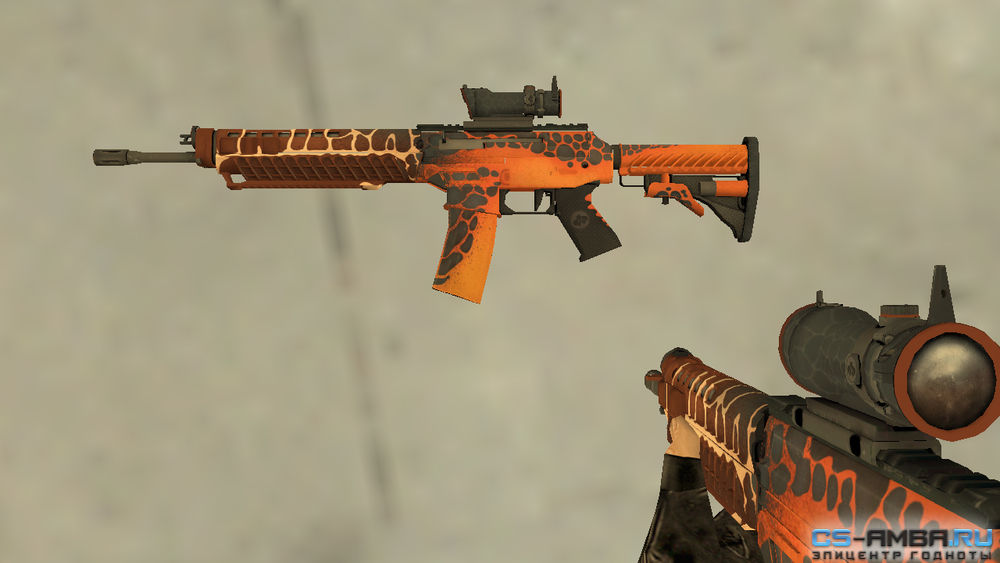 Модель HD «SG 553 — Дикая моль» для CS 1.6