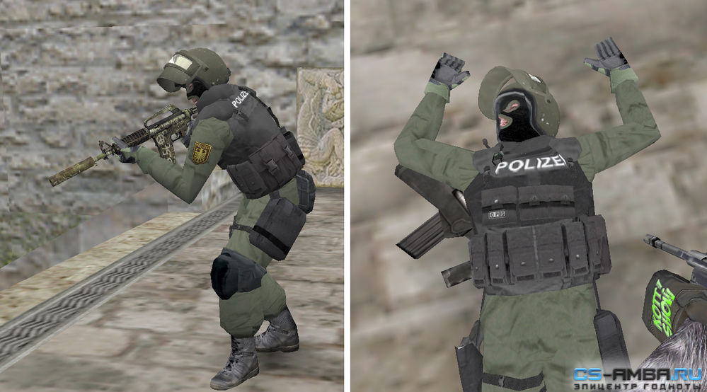 Модели спецназа «German S.E.K» для CS 1.6