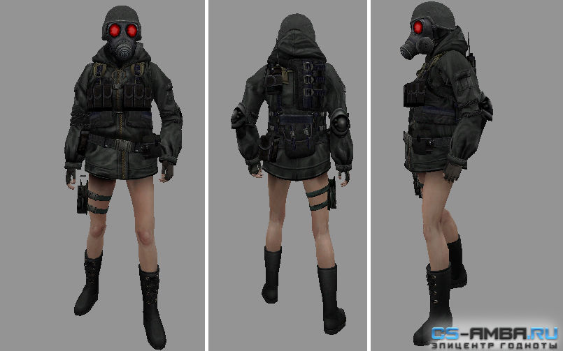 Модель игрока «Hunk» для КС 1.6
