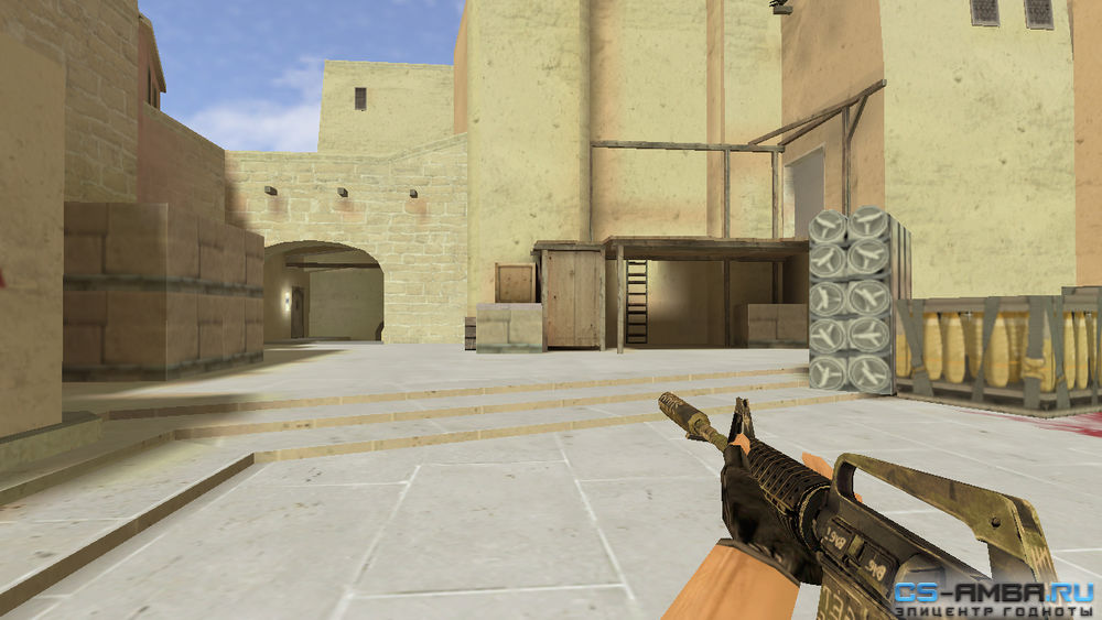 Стандартная HD модель «M4A1 - Flashback» для CS 1.6