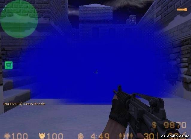 синий дым cs 1.6