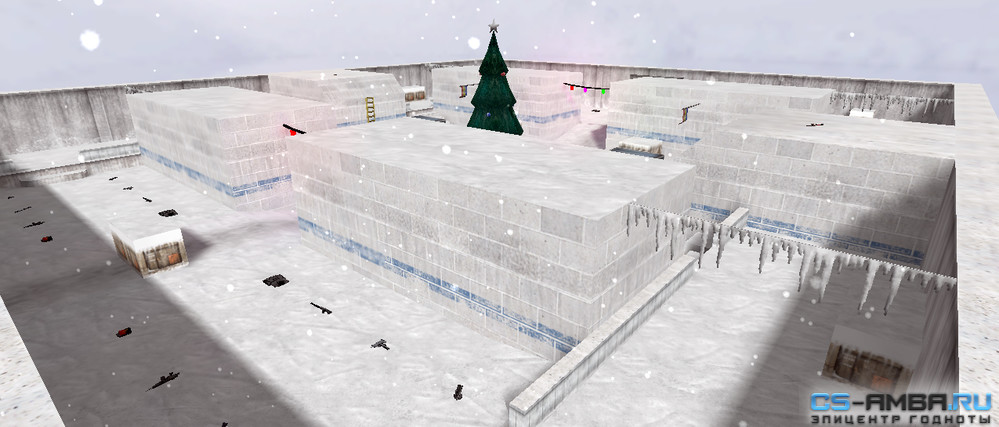 Новогодняя карта «Fy_Xmas» для CS 1.6